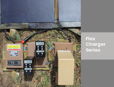 Flex Charger Series provides an effortless way to charge batteries in-field